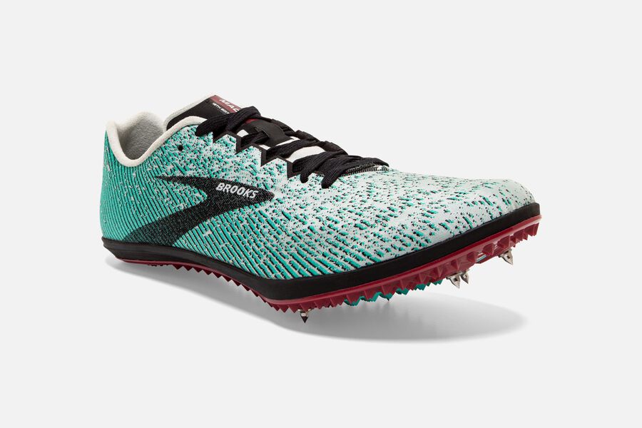 Brooks Mach 19 Spikes Loopschoenen Dames - Grijs/Zwart - 025614FXE